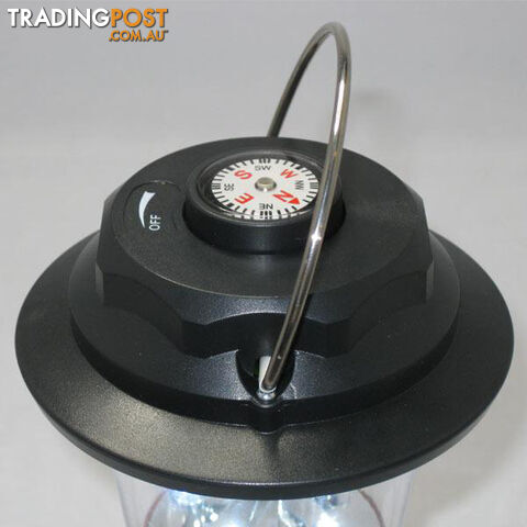 Portable Dynamo LED Lantern Radio with Built-In Compass