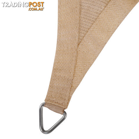 Heavy Duty Rectangle Shade Sail Canopy 4 x 5 m Sand Beige