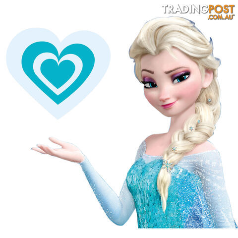 10 X Frozen Elsa Wall Stickers - Totally Movable and Reusable