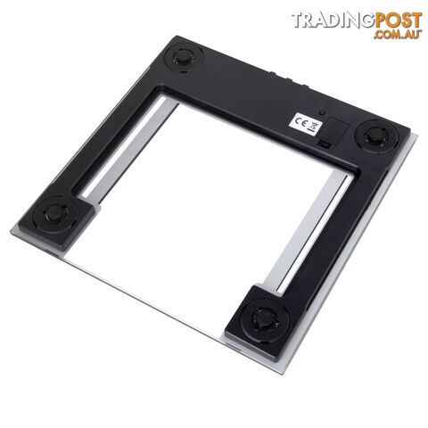 Electronic Digital Body Fat & Hydration Bathroom Glass Scale White - photo 5 of 8