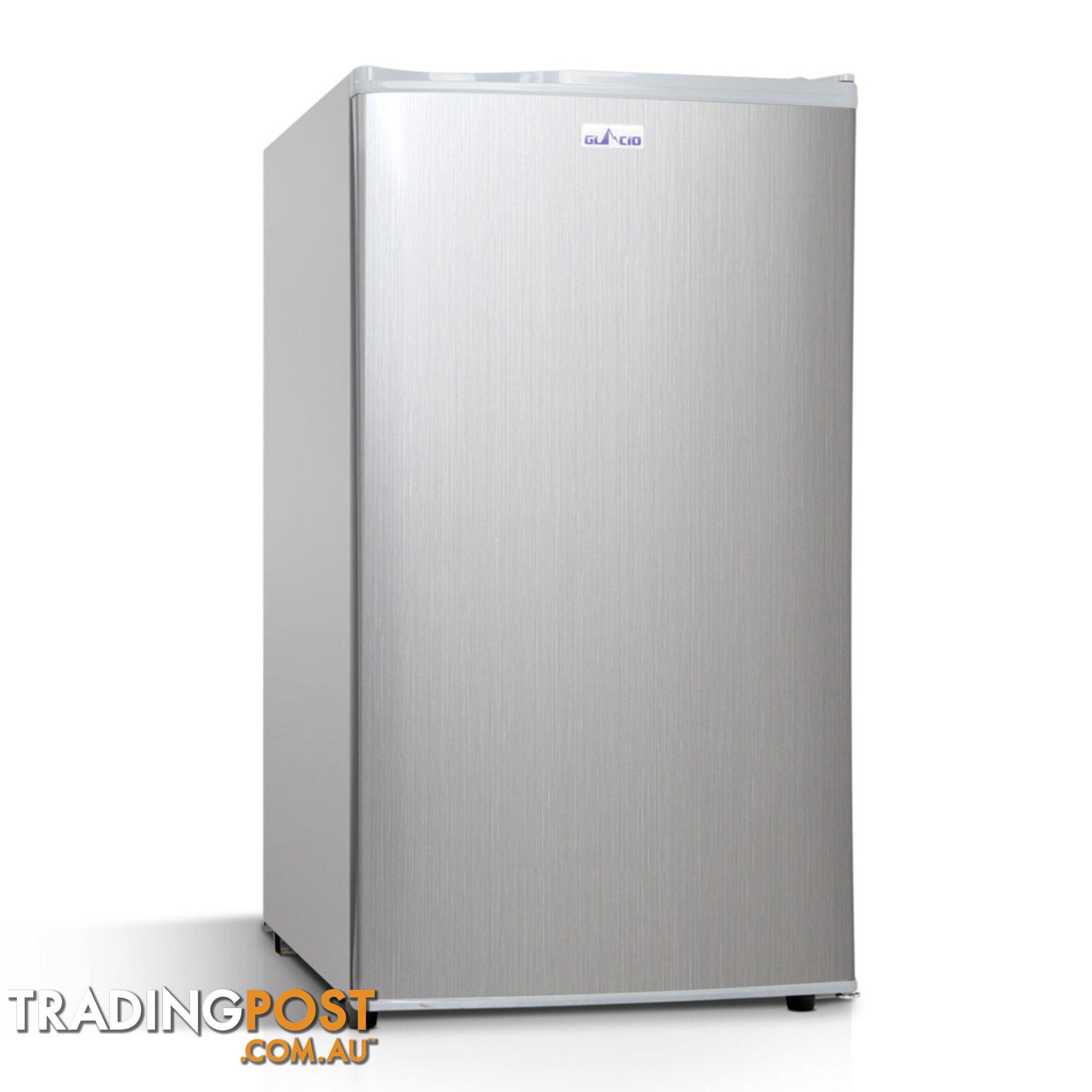 Upright 2-in-1 95L Caravan Bar Fridge Freezer Stainless Steel