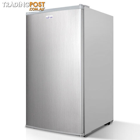 Upright 2-in-1 95L Caravan Bar Fridge Freezer Stainless Steel