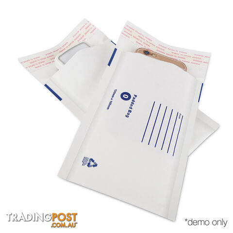 Set of 100 Bubble Padded Mailer Bag - 120mm x 180mm