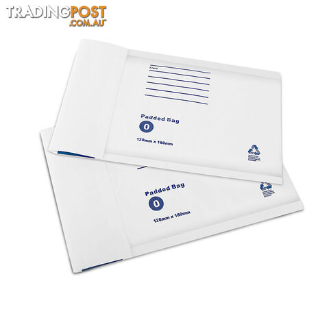 Set of 100 Bubble Padded Mailer Bag - 120mm x 180mm