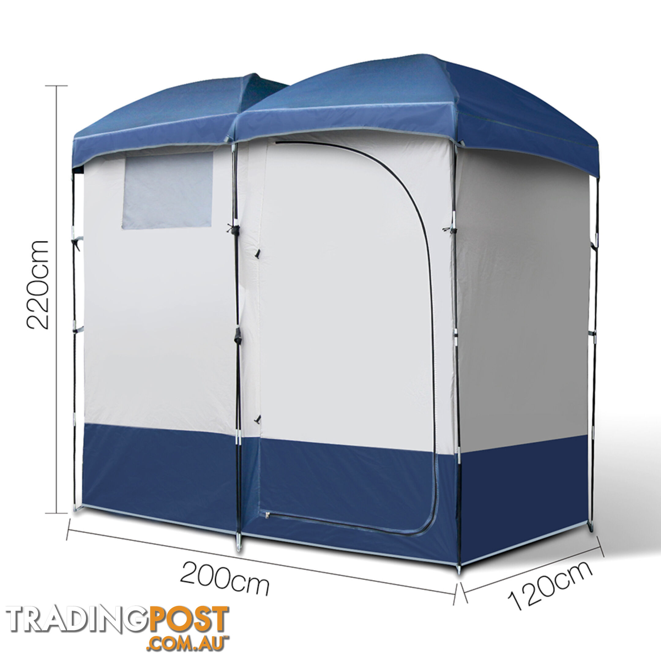 Weisshorn Camping Shower Tent - Double