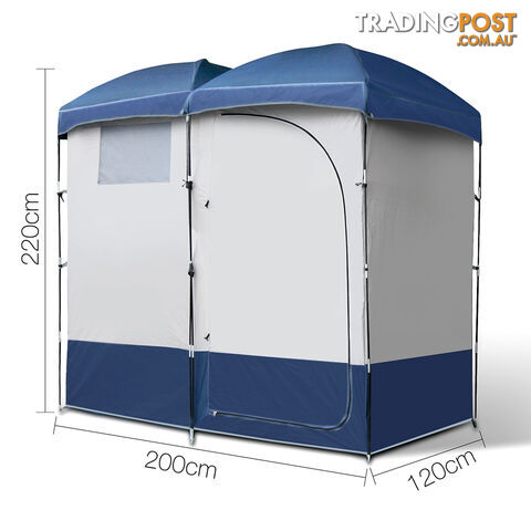 Weisshorn Camping Shower Tent - Double