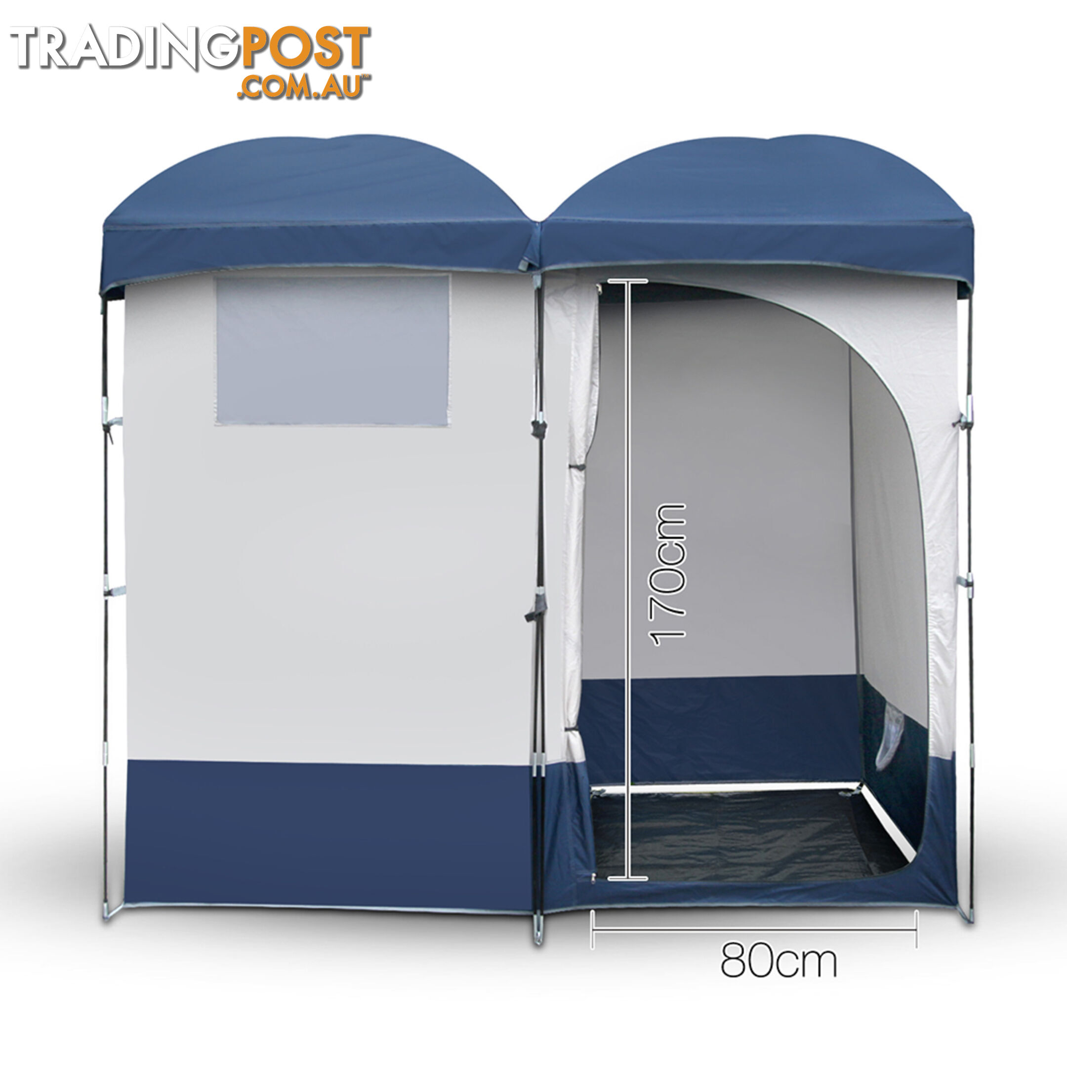 Weisshorn Camping Shower Tent - Double