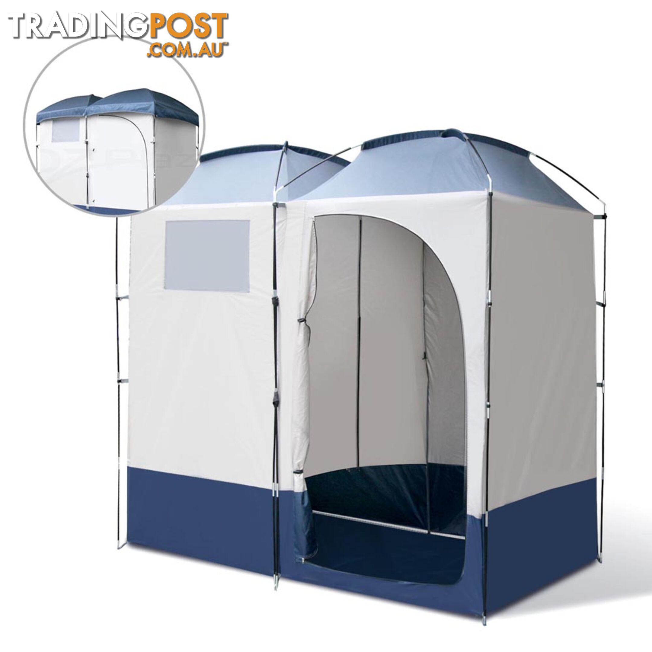 Weisshorn Camping Shower Tent - Double