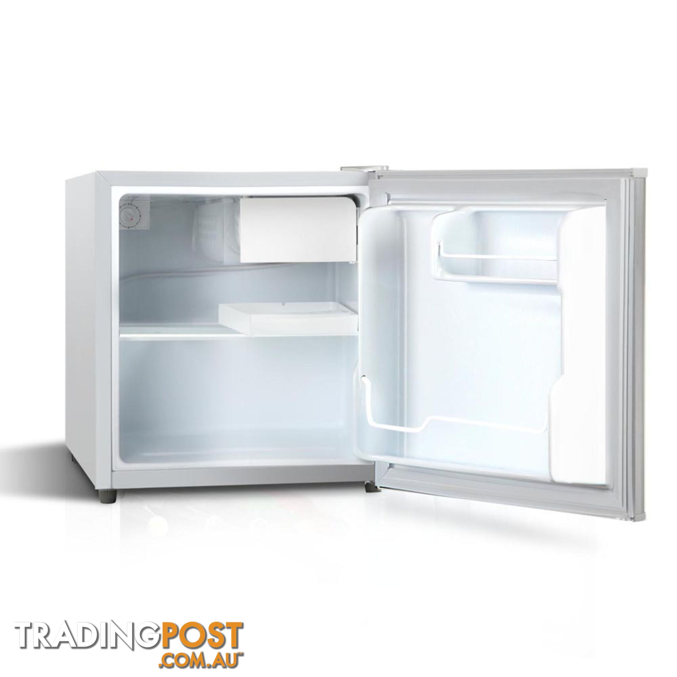 2-in-1 55L Caravan Bar Fridge Freezer Stainless Steel