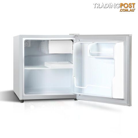 2-in-1 55L Caravan Bar Fridge Freezer Stainless Steel