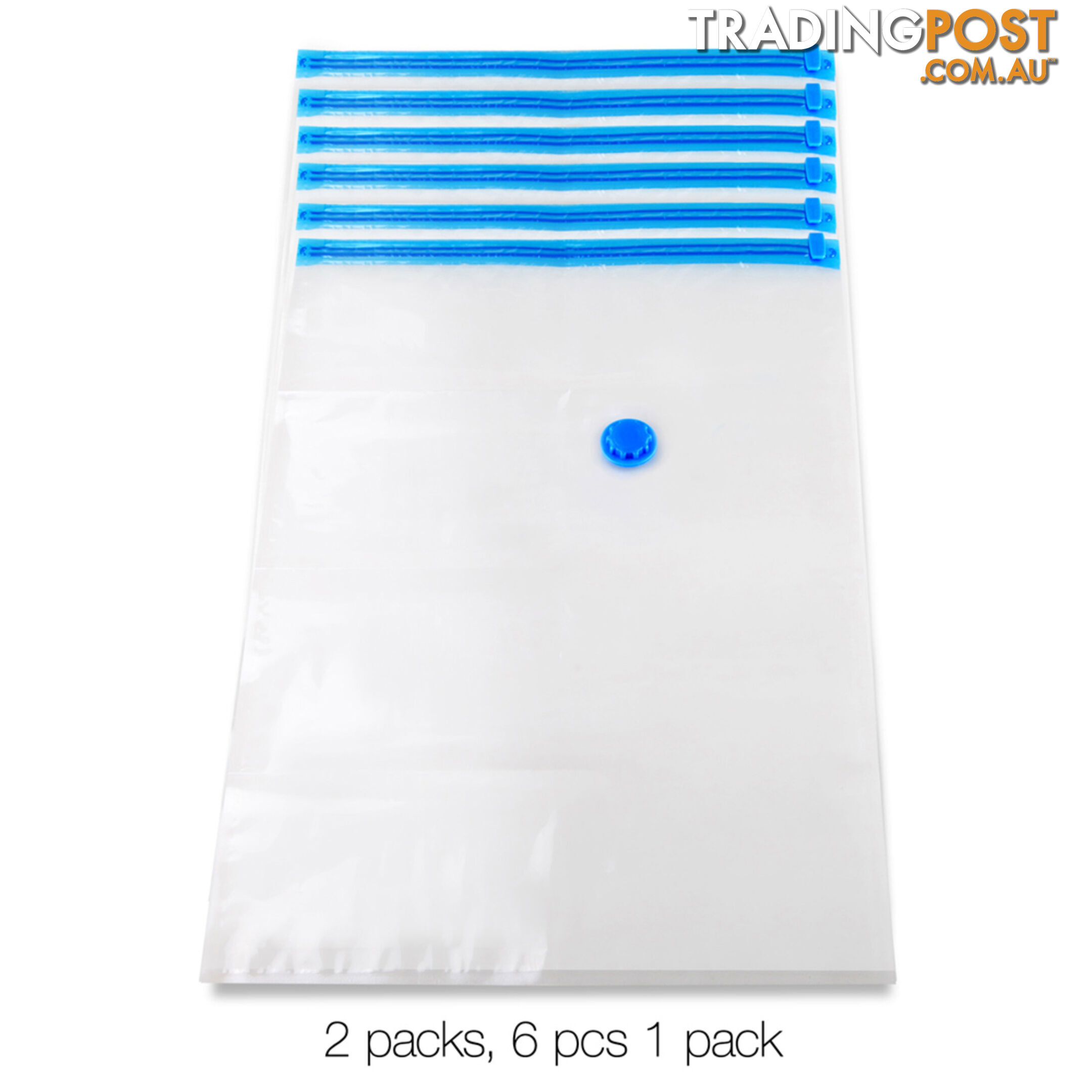 Set of 12 Vaccuum Storage Bags 50 x 70cm