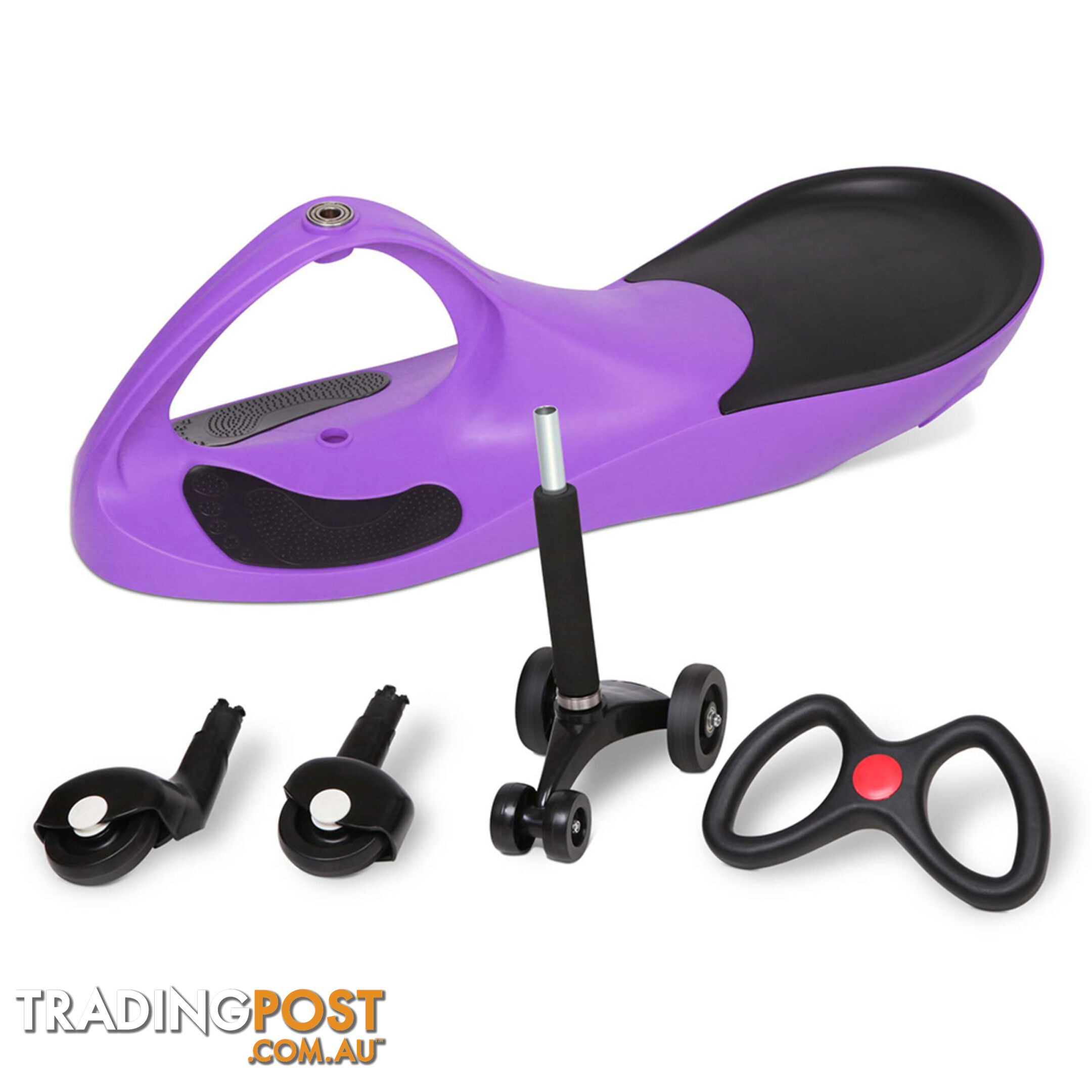 Pedal Free Swing Car - Purple