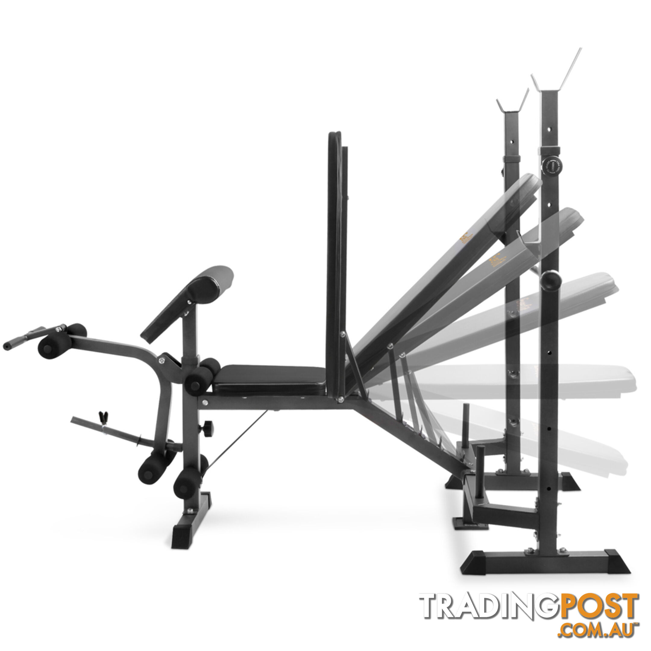 Multi-functional Fitness Bench Black