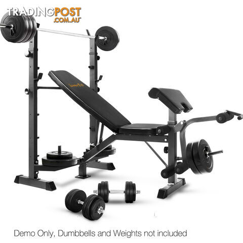 Multi-functional Fitness Bench Black