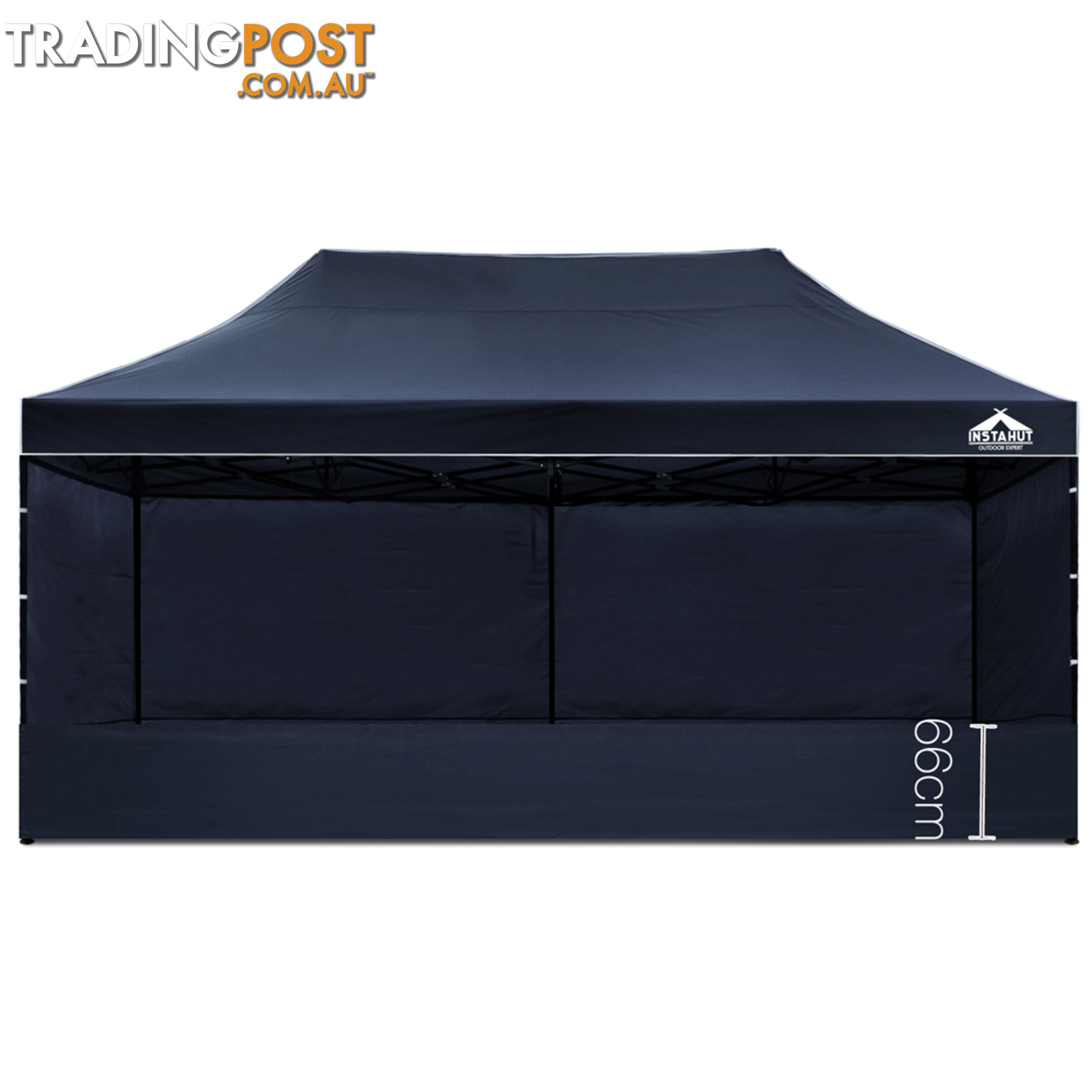 3x6 Pop Up Gazebo Hut with Sandbags Navy