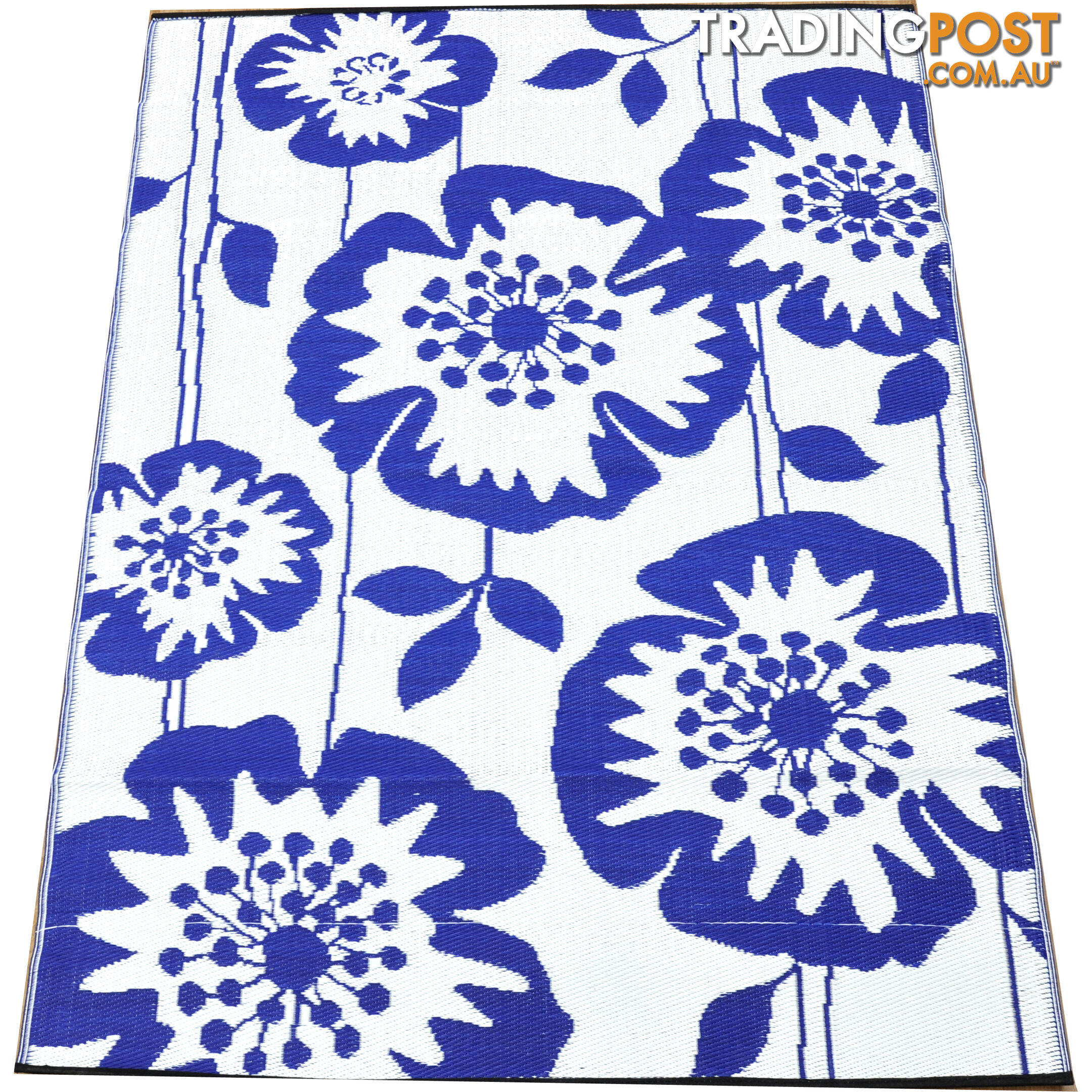 GODETIA Rug Purple & White 150x210cm