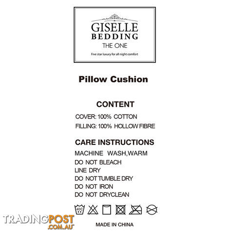 Set of 4 Pillows - Firm