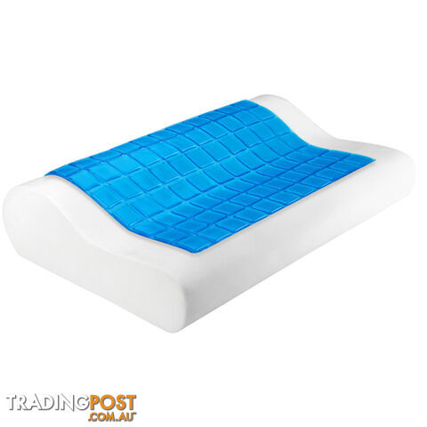 Set of 2 Cool Gel Top Memory Foam Pillow - photo 4 of 9