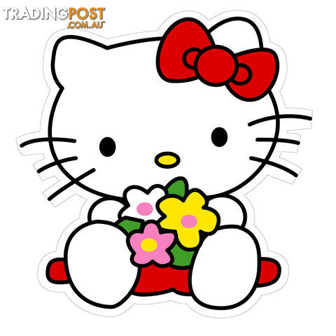 Cute Little Hello Kitty Wall Stickers - Totally Movable