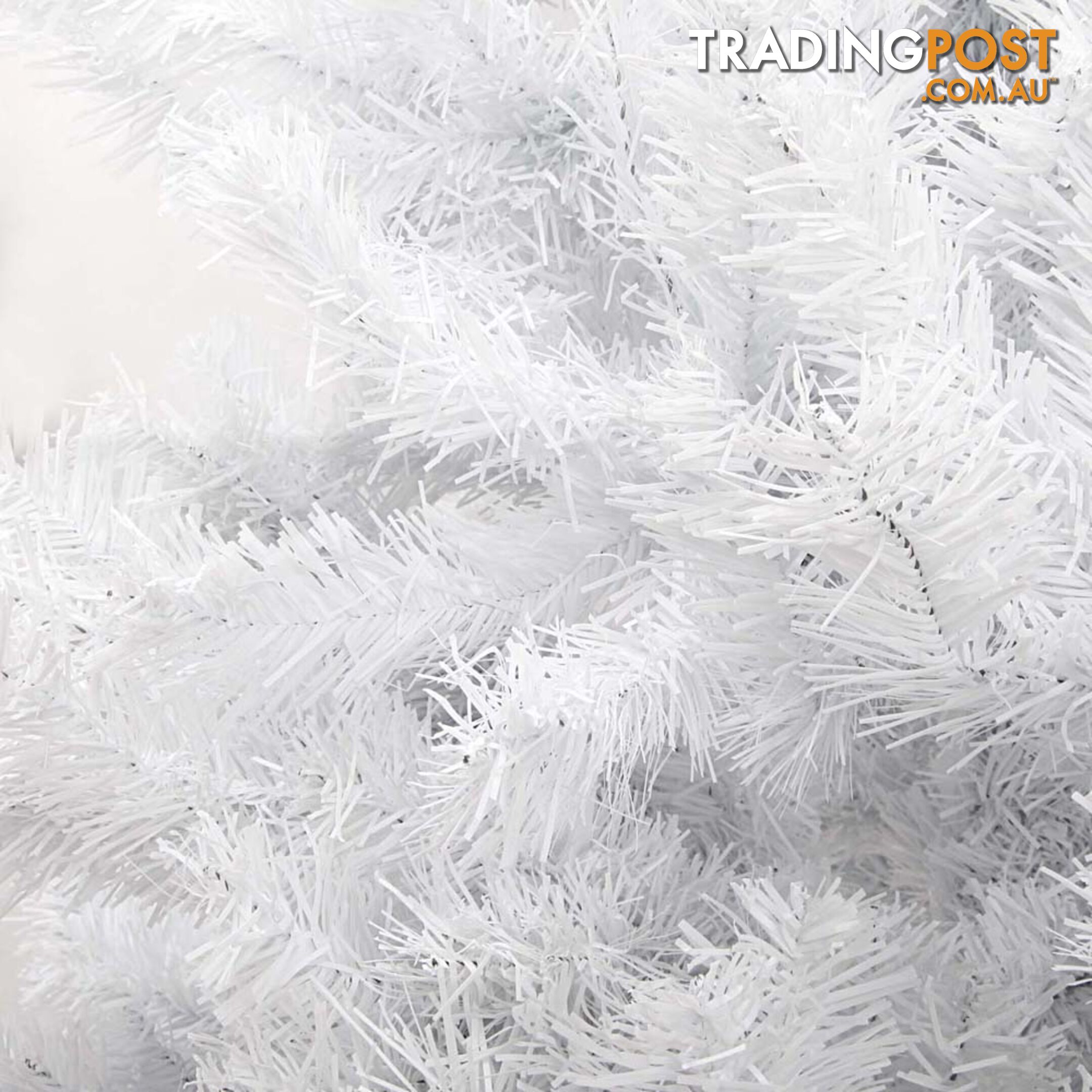 1.8M Christmas Tree With Decorations - White