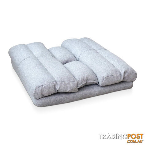 Double Size Adjustable Lounge Sofa - 5 positions Grey - photo 5 of 10