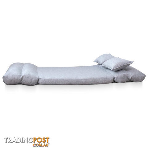 Double Size Adjustable Lounge Sofa - 5 positions Grey - photo 3 of 10