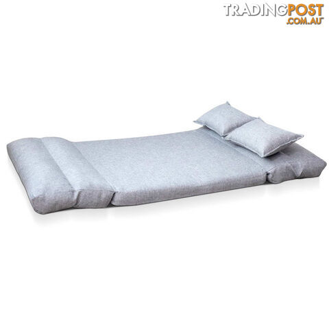 Double Size Adjustable Lounge Sofa - 5 positions Grey - photo 4 of 10