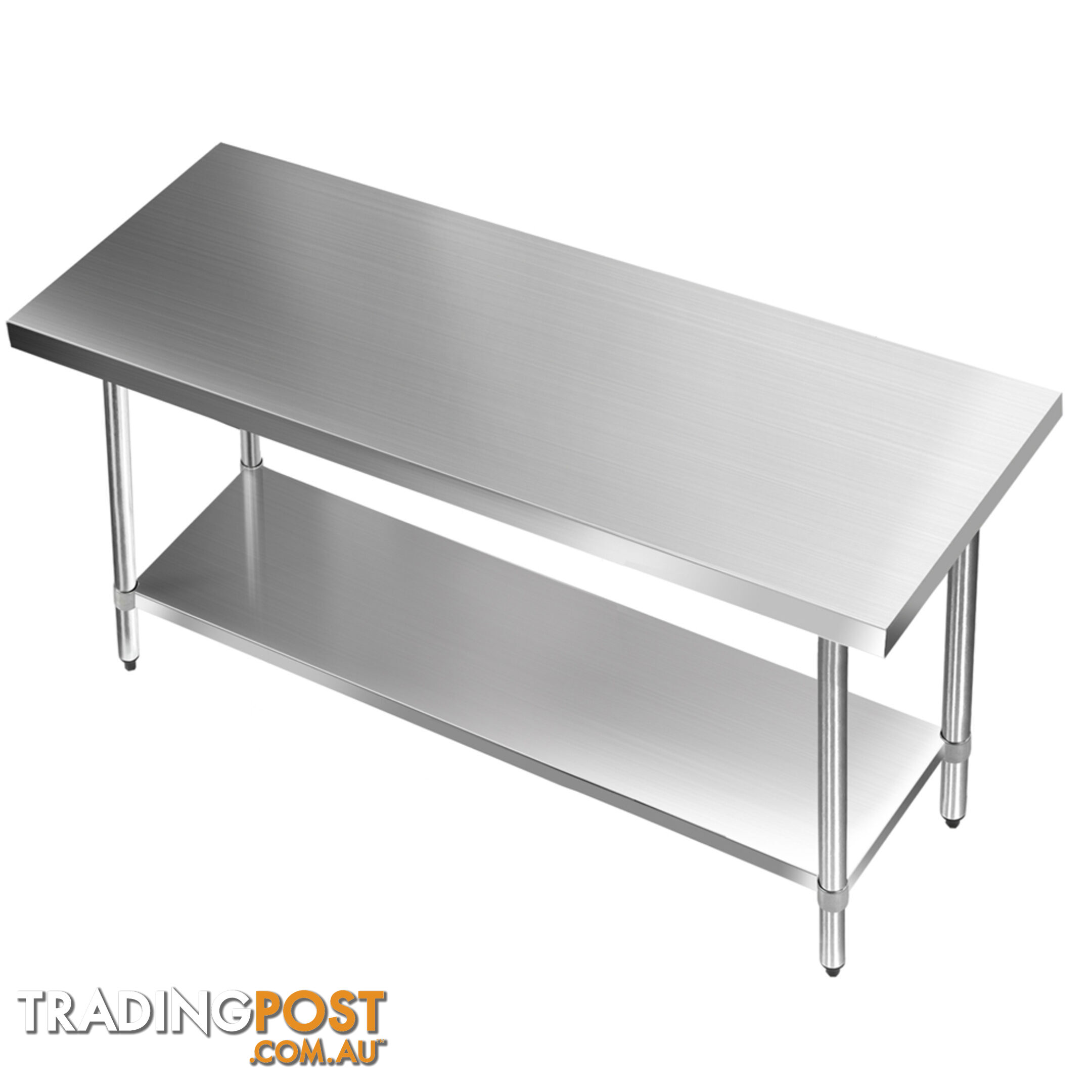 430 Stainless Steel Kitchen Work Bench Table 1524mm