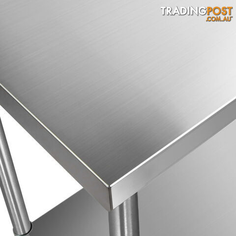 430 Stainless Steel Kitchen Work Bench Table 1524mm