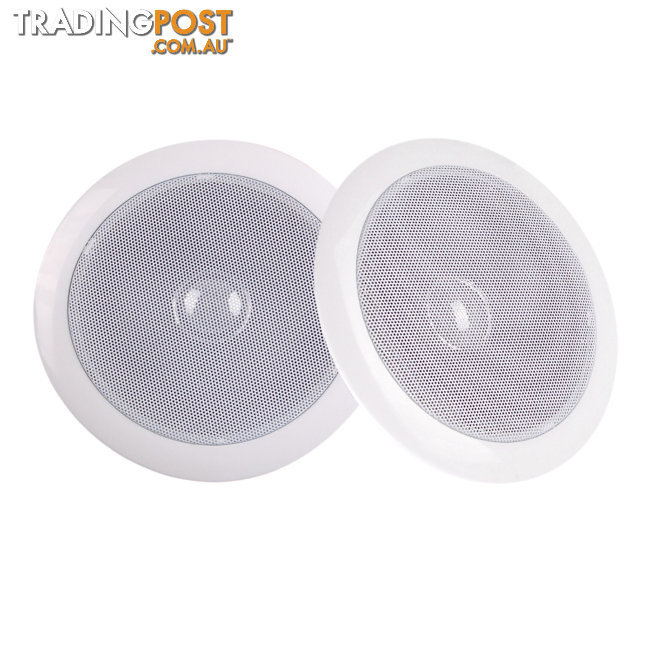 Set of 2 Home Theatre Round Ceiling Speaker 6 inch