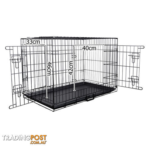 36 Inch Metal Collapsible Dog Cage