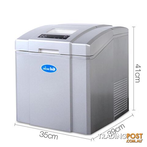 Portable Ice Cube Maker Machine Silver 3.2L - photo 2 of 12