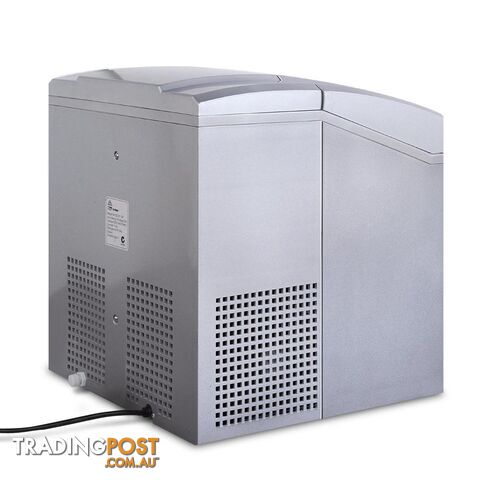 Portable Ice Cube Maker Machine Silver 3.2L - photo 5 of 12
