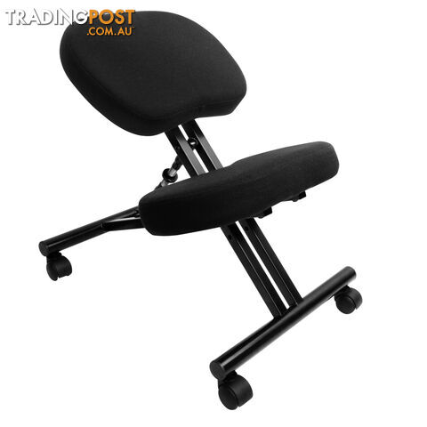 Adjustable Kneeling Chair Office Stool Black