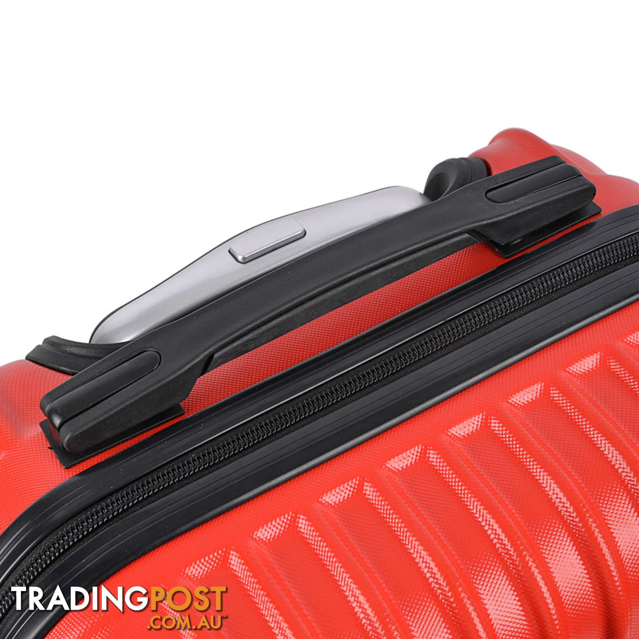 Set of 2 Hard Shell Travel Luggage with TSA Lock - Red