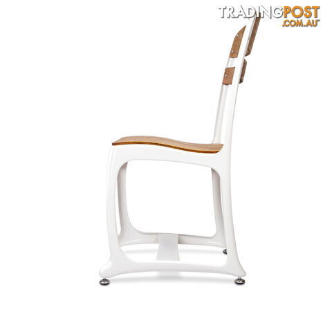 Set of 2 Replica Eton Dining Chairs - White