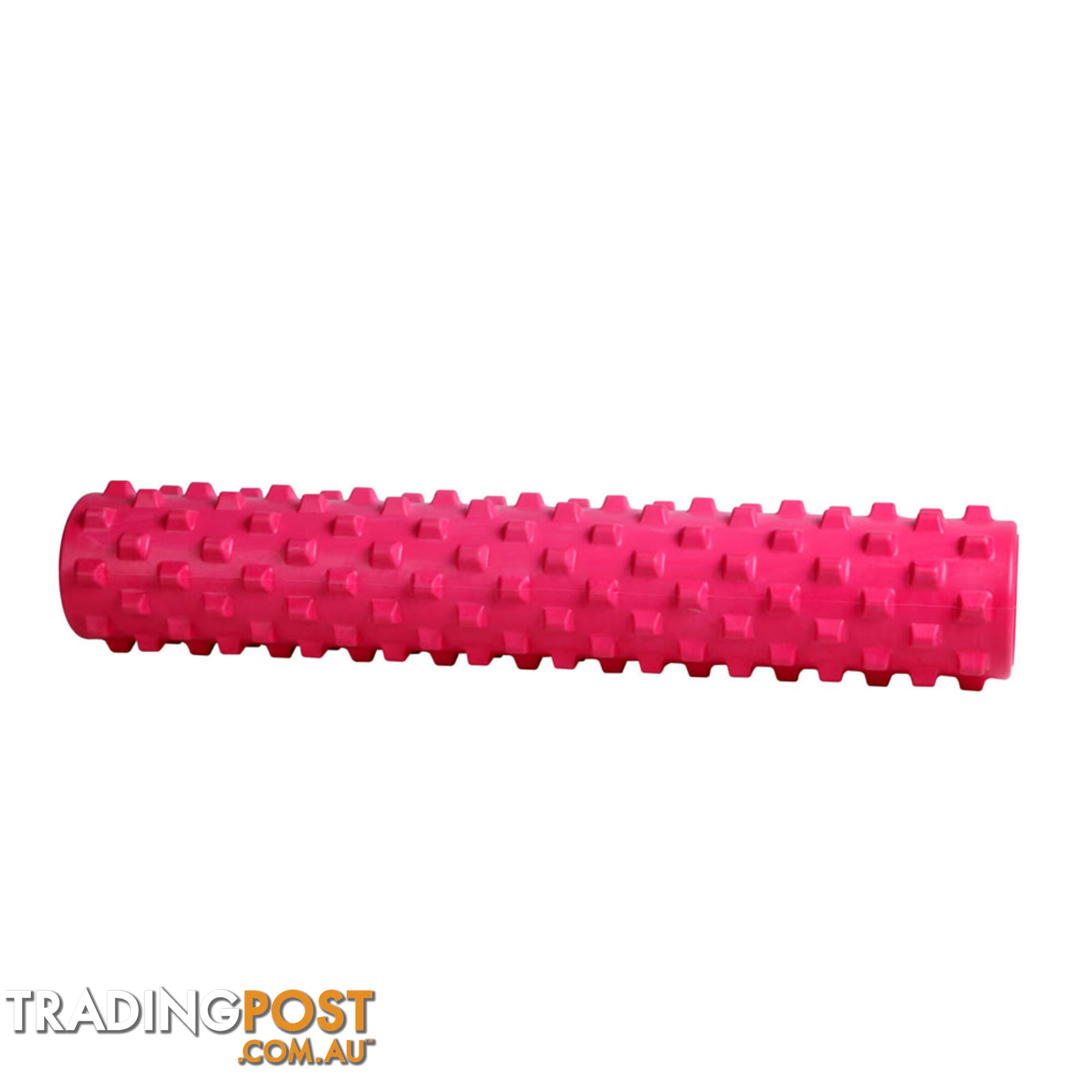 Yoga Gym Pilates EVA Stick Foam Roller Pink 79 x 13cm