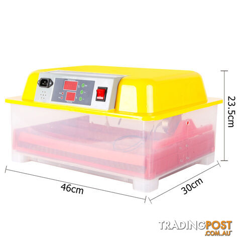 Automatic 24 Egg Incubator Yellow