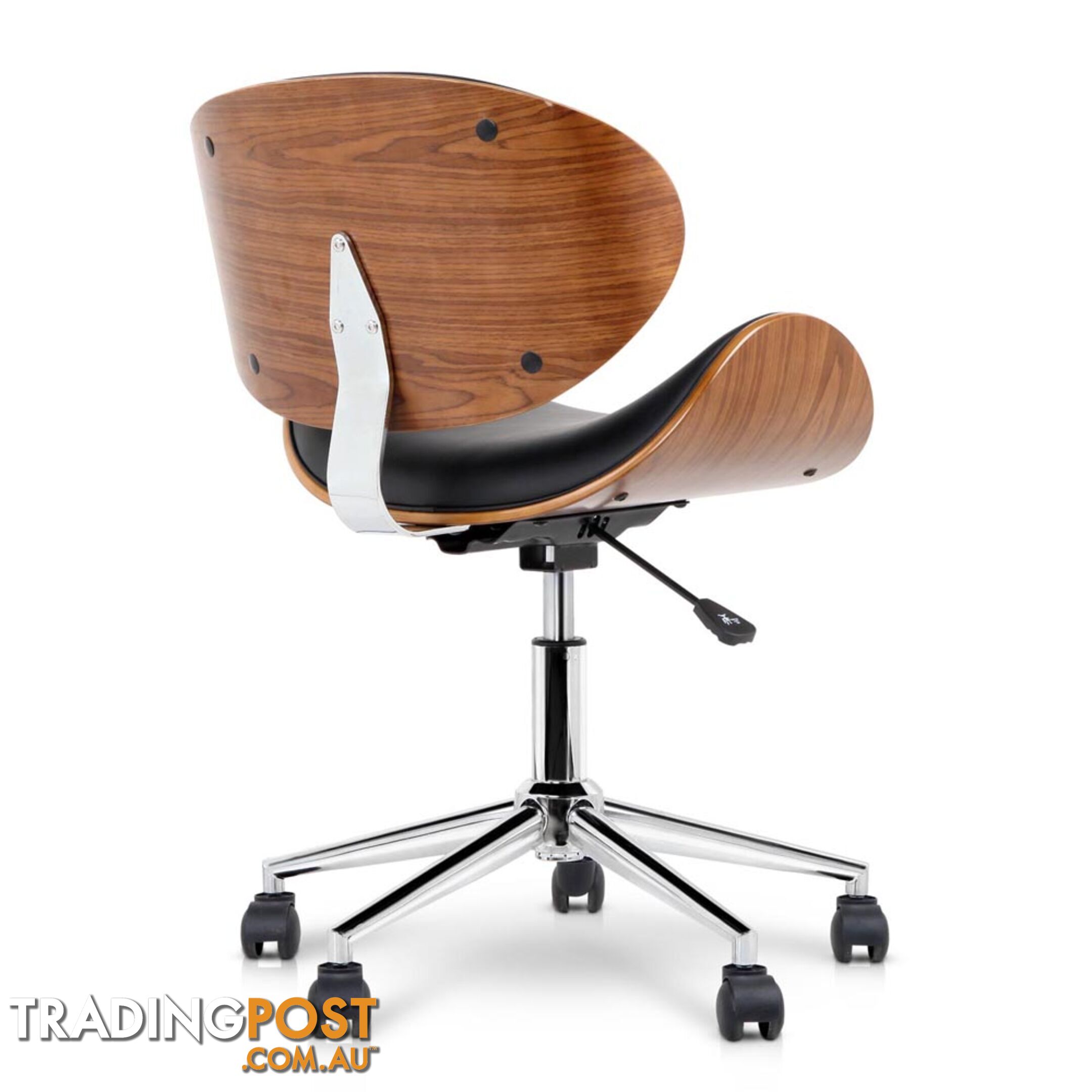 PU Leather Curved Office Chair