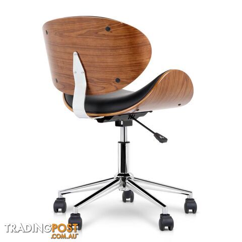 PU Leather Curved Office Chair