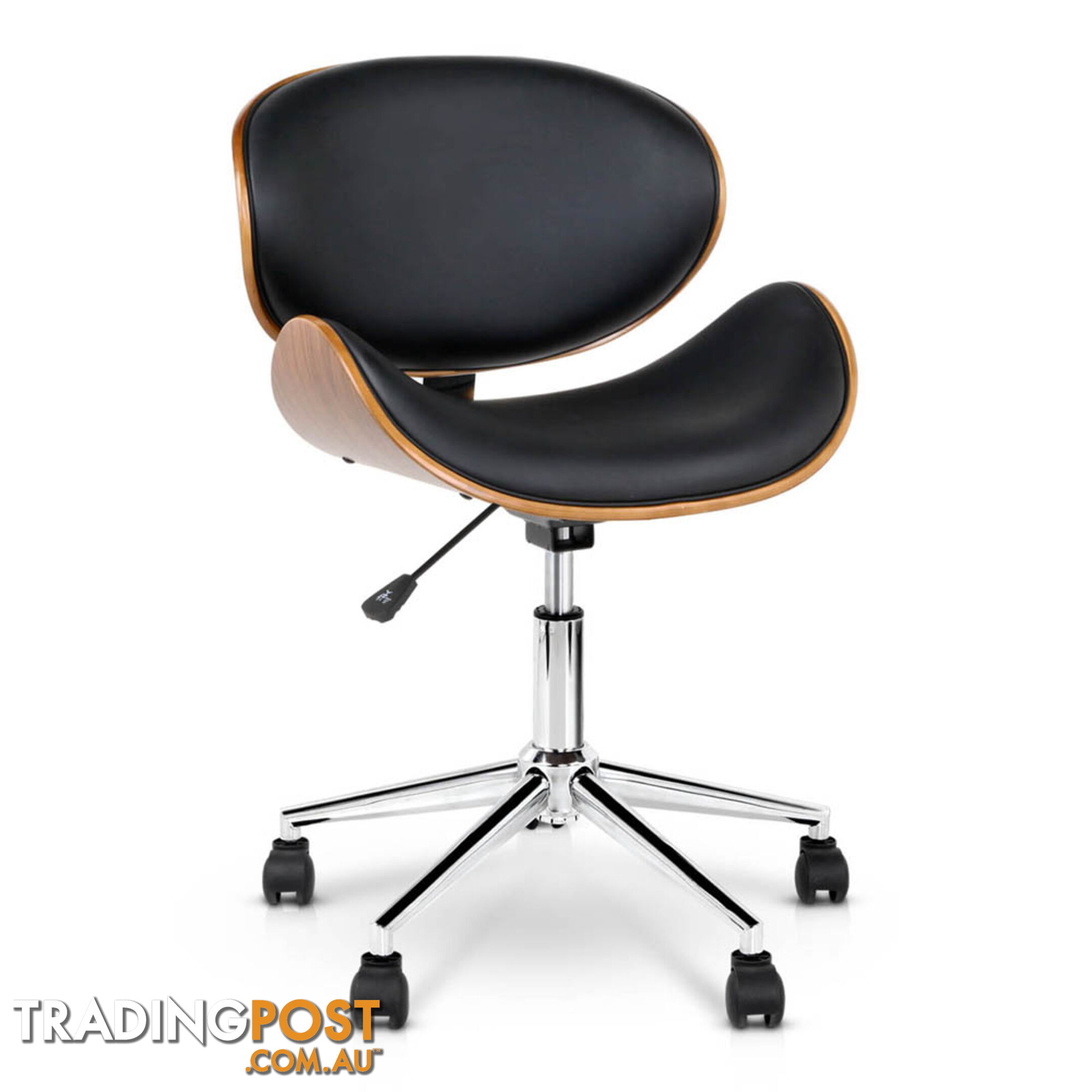 PU Leather Curved Office Chair