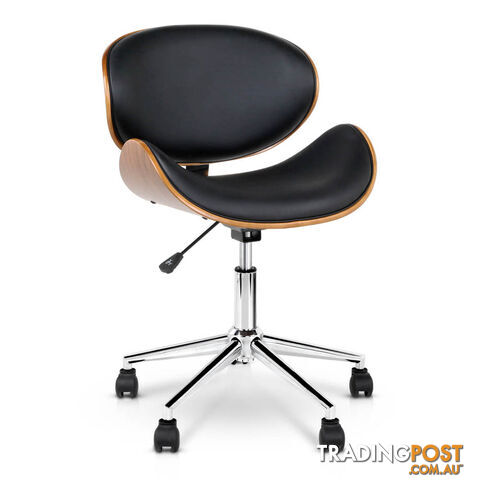 PU Leather Curved Office Chair