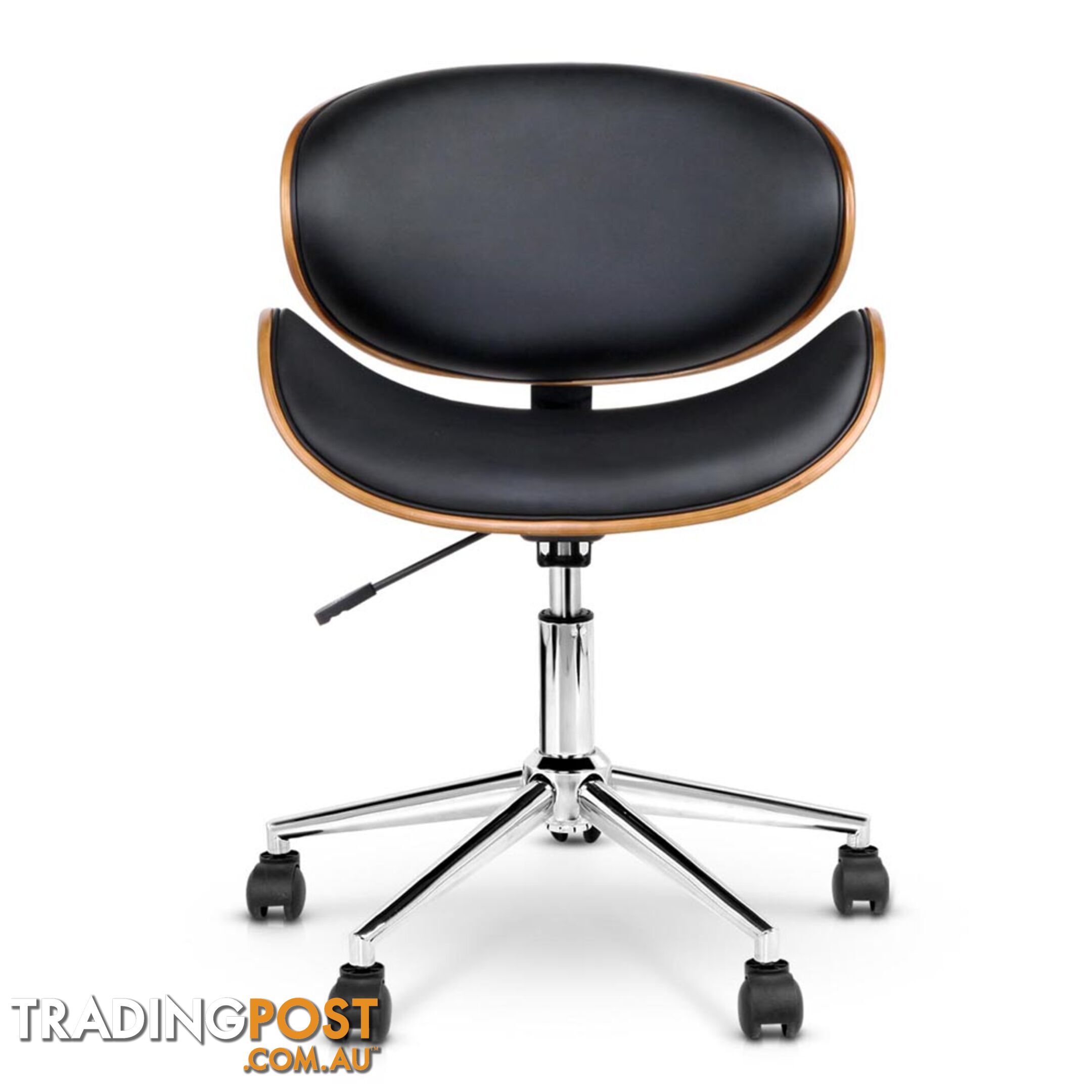 PU Leather Curved Office Chair