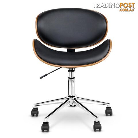 PU Leather Curved Office Chair