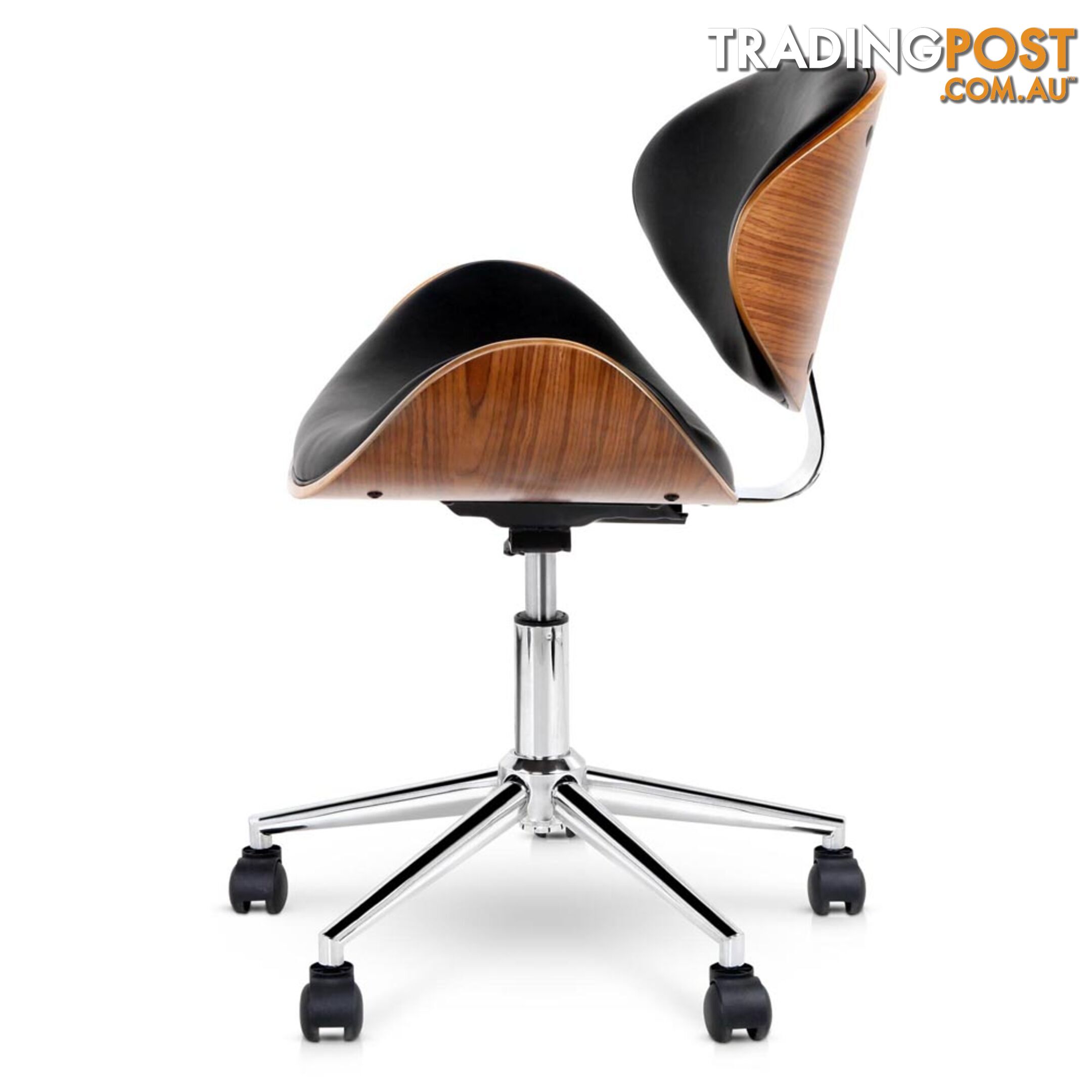 PU Leather Curved Office Chair