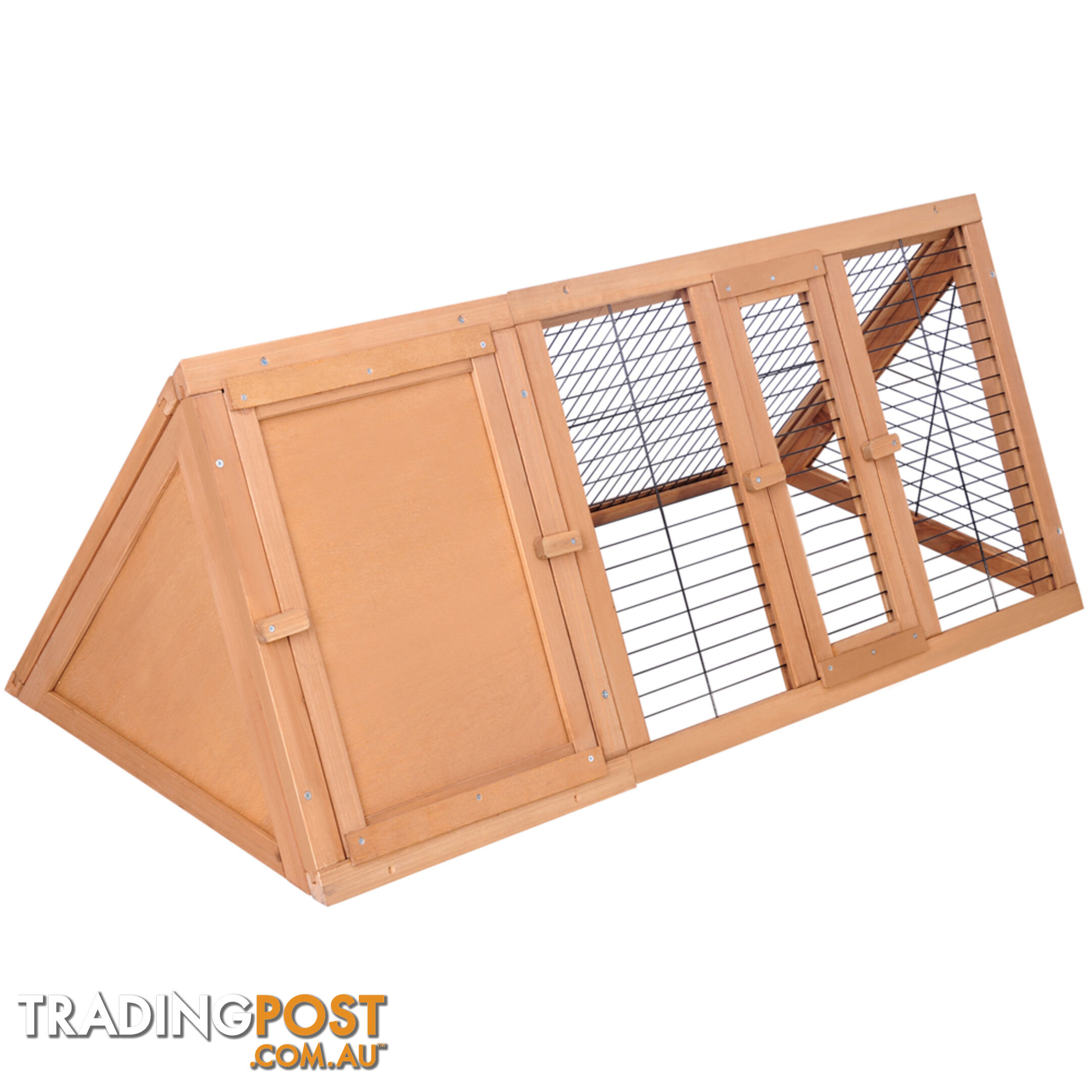 Rabbit Hutch Guinea Pig Chicken Ferret Cage Triangle