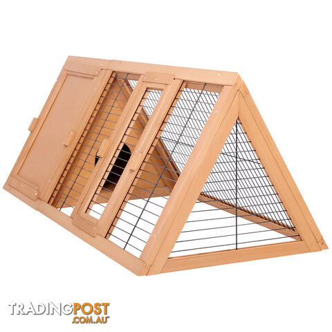 Rabbit Hutch Guinea Pig Chicken Ferret Cage Triangle