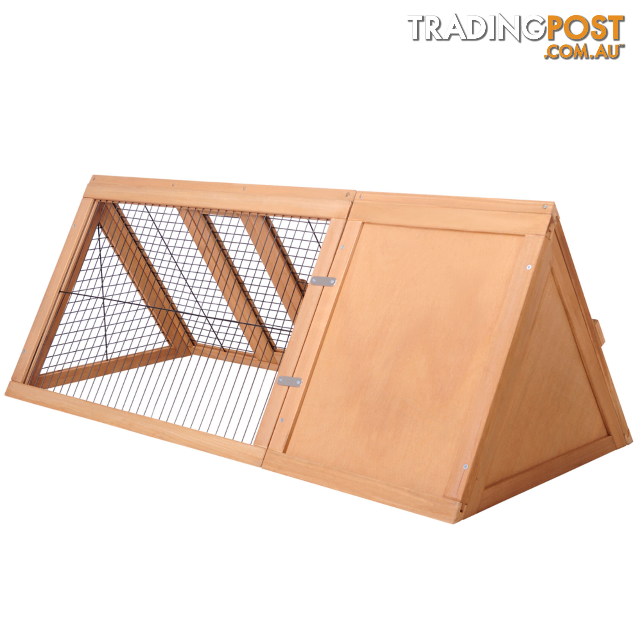 Rabbit Hutch Guinea Pig Chicken Ferret Cage Triangle