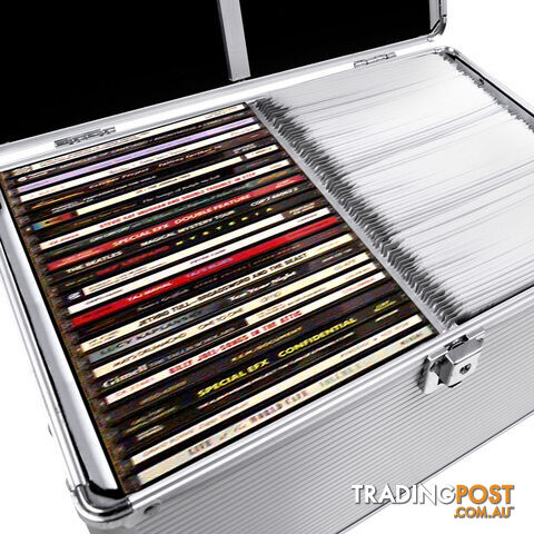 Aluminium CD DVD Bluray Storage Case Box 240 Discs SL