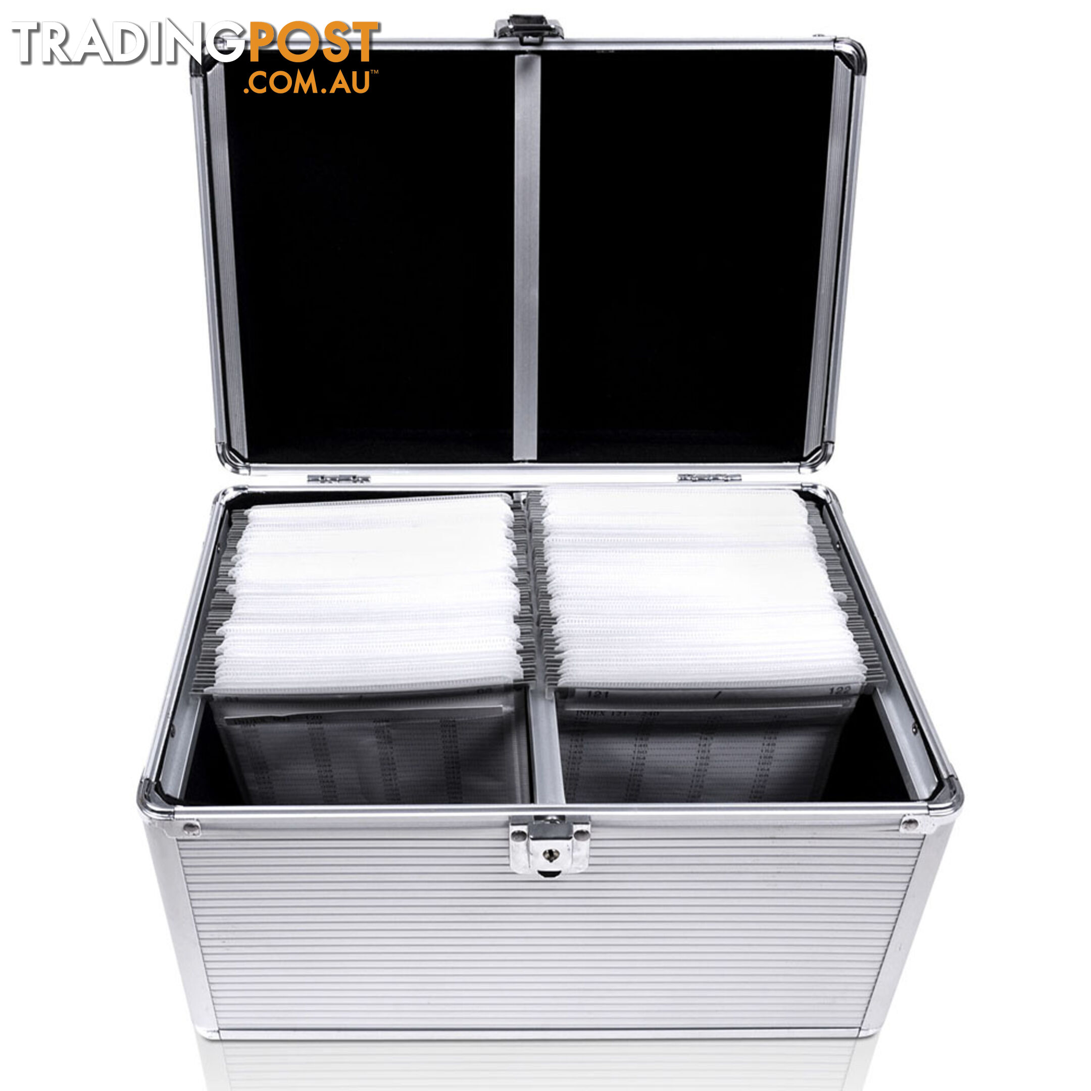 Aluminium CD DVD Bluray Storage Case Box 240 Discs SL